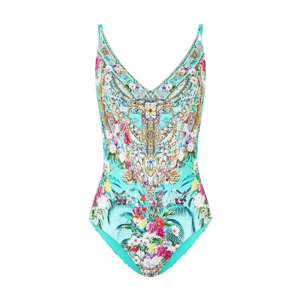 NEW CAMILLA v neck underwire one piece in gardens of queluz - Picture 5 of 6